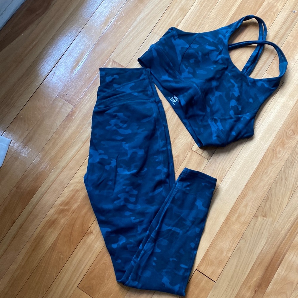 Buffbunny Legacy legging and matching Rosa Sportsbra